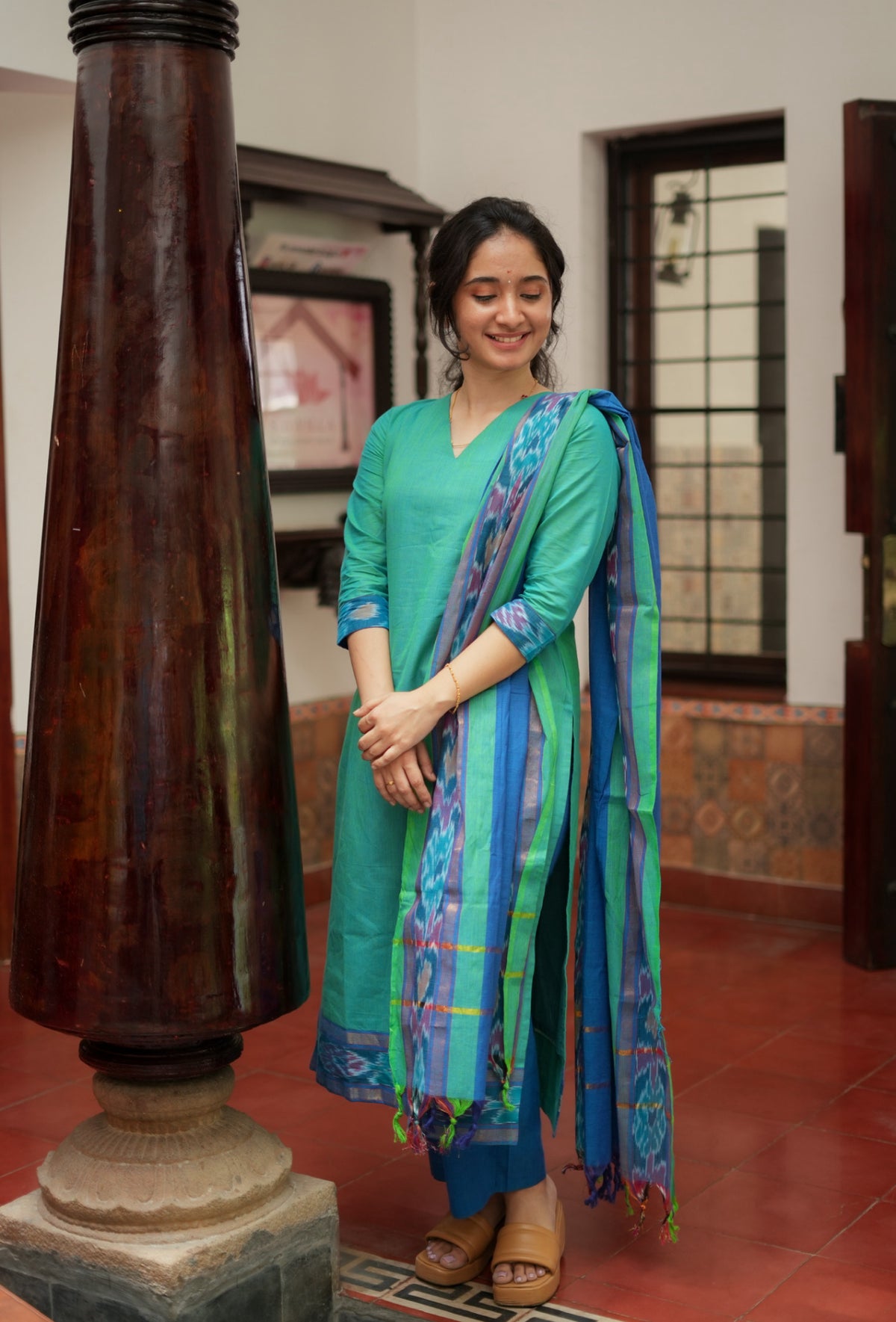 Kotravai-Teal