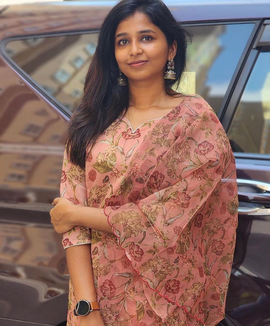 SHARMI-Chanderi organza suit