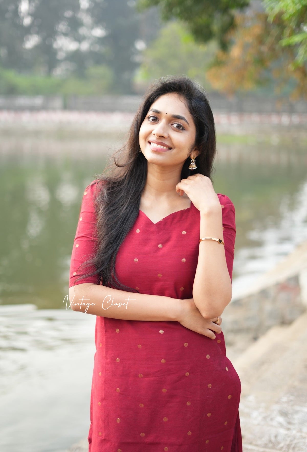 Preethi-Maroon