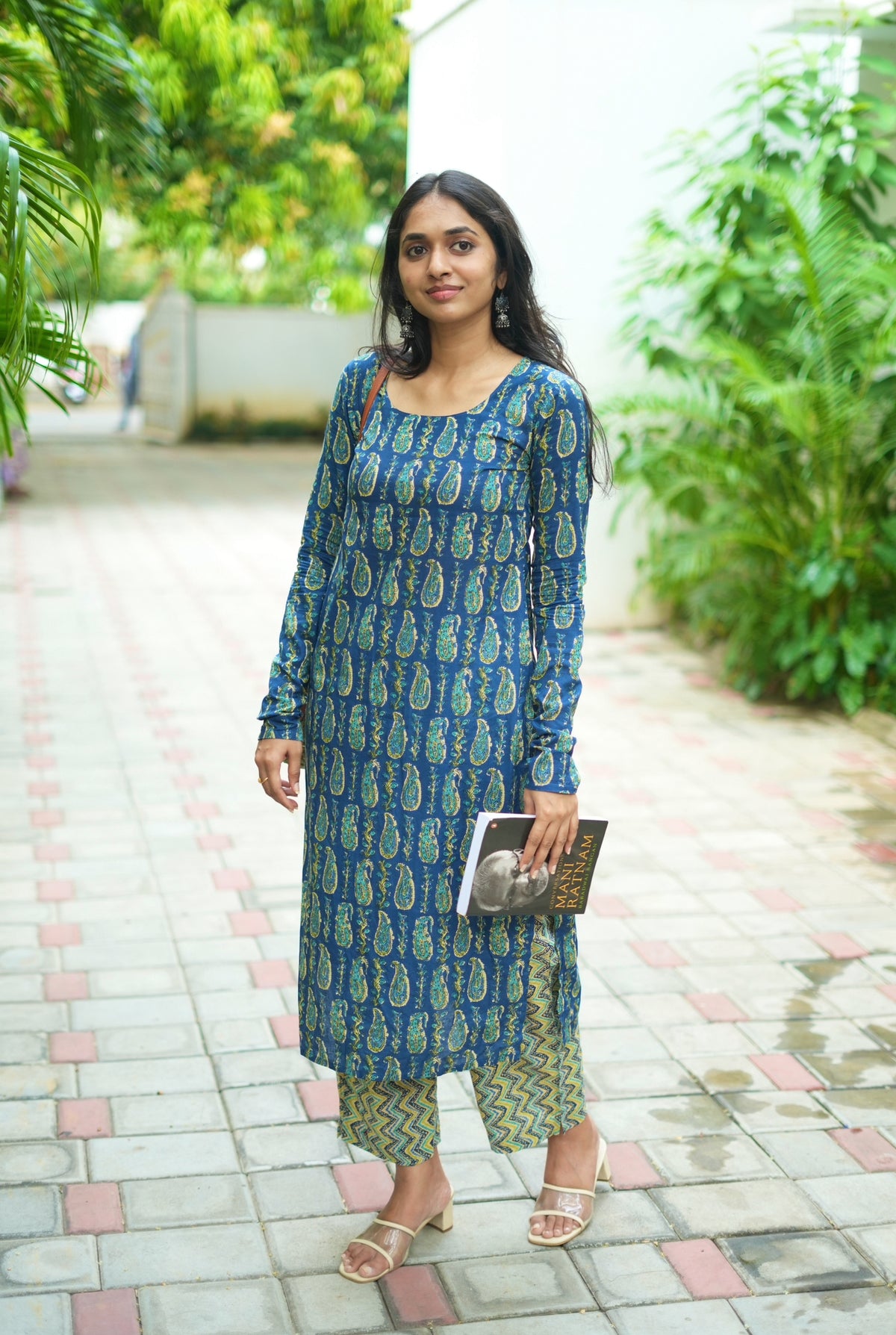 Priya – Kalamkari Print Straight Co-Ord Set