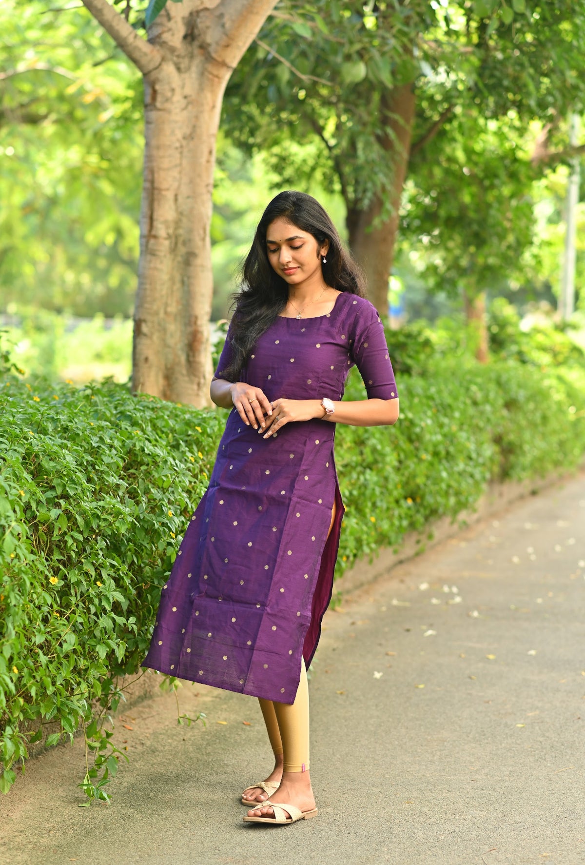 Preethi-Violet kurti