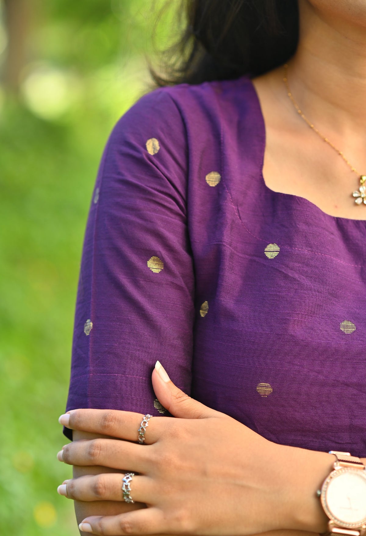 Preethi-Violet kurti