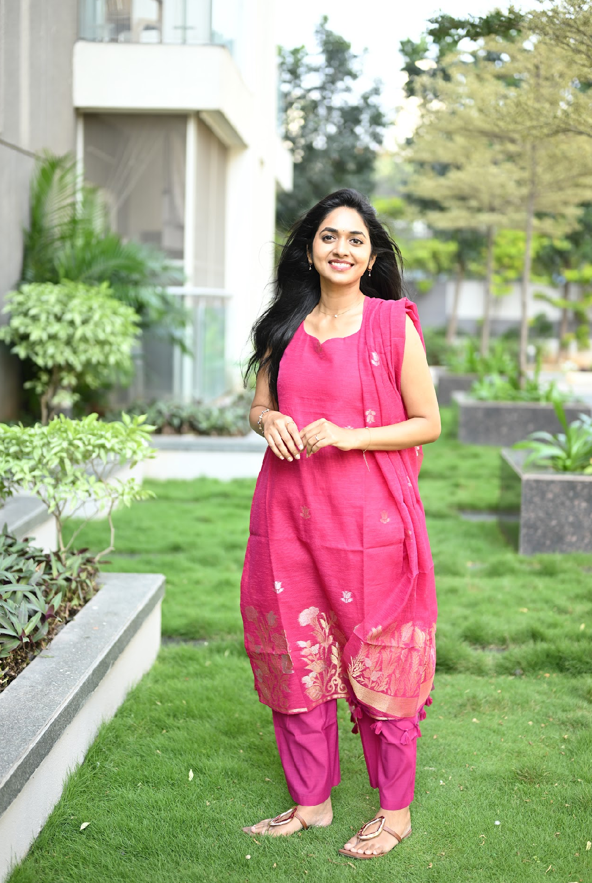 PRANITHA(Rani pink)-VC771
