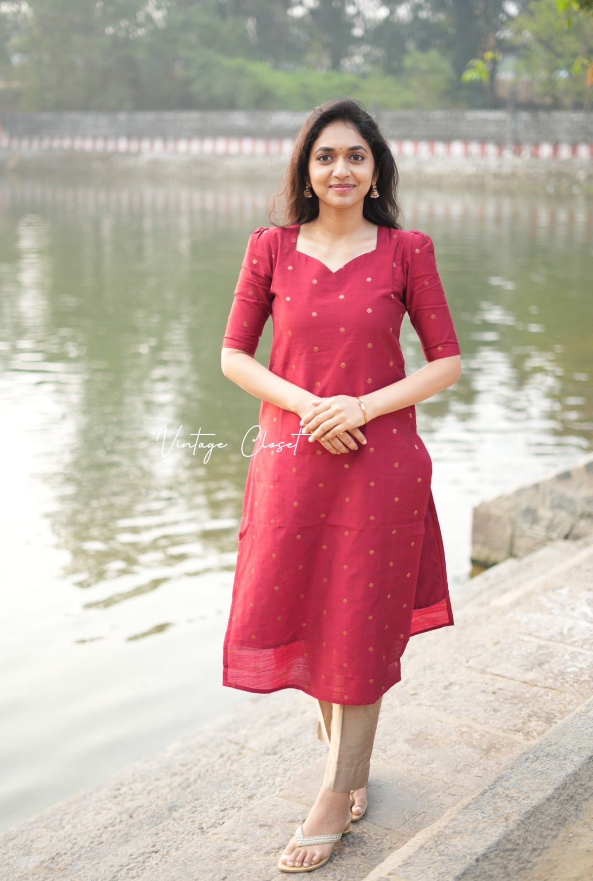 Preethi-Maroon