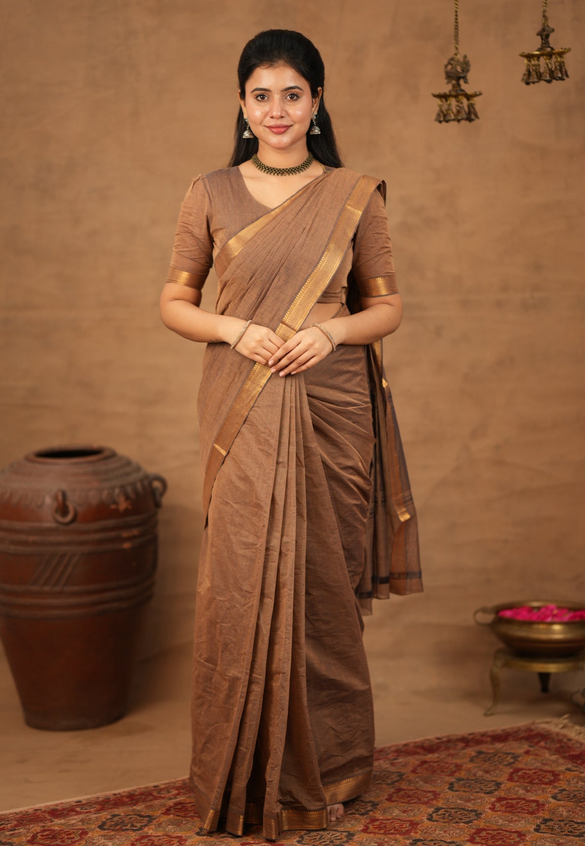 LEELA-Mangalgiri cotton-Earthy dust