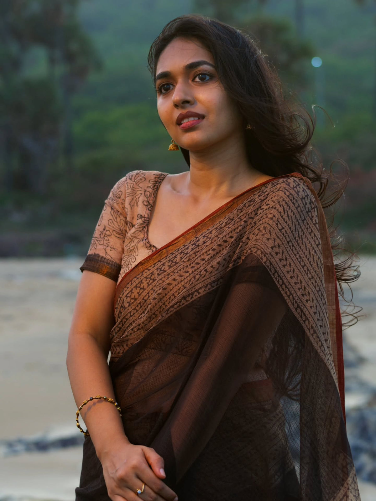 Kota dreams-Block print Kota saree