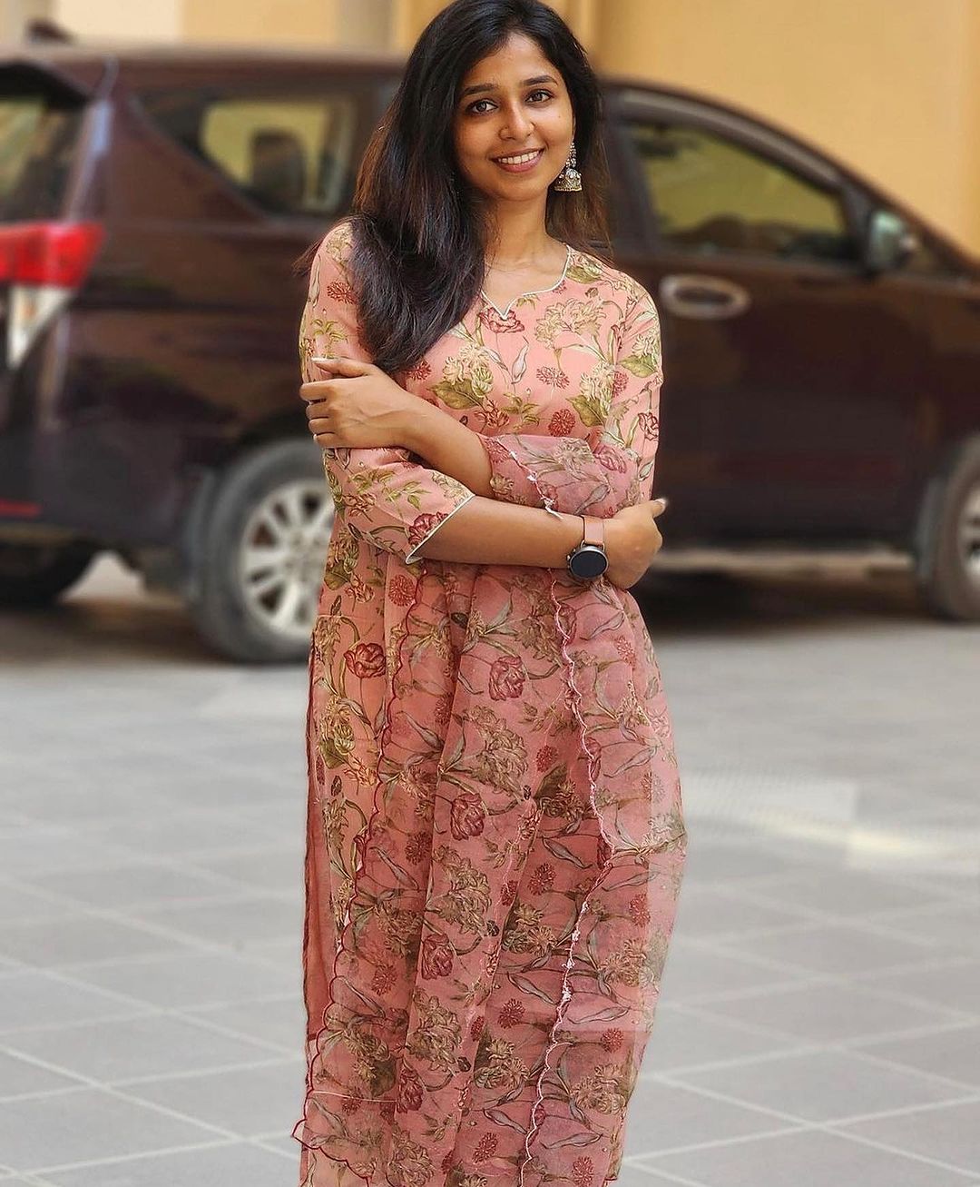 SHARMI-Chanderi organza suit