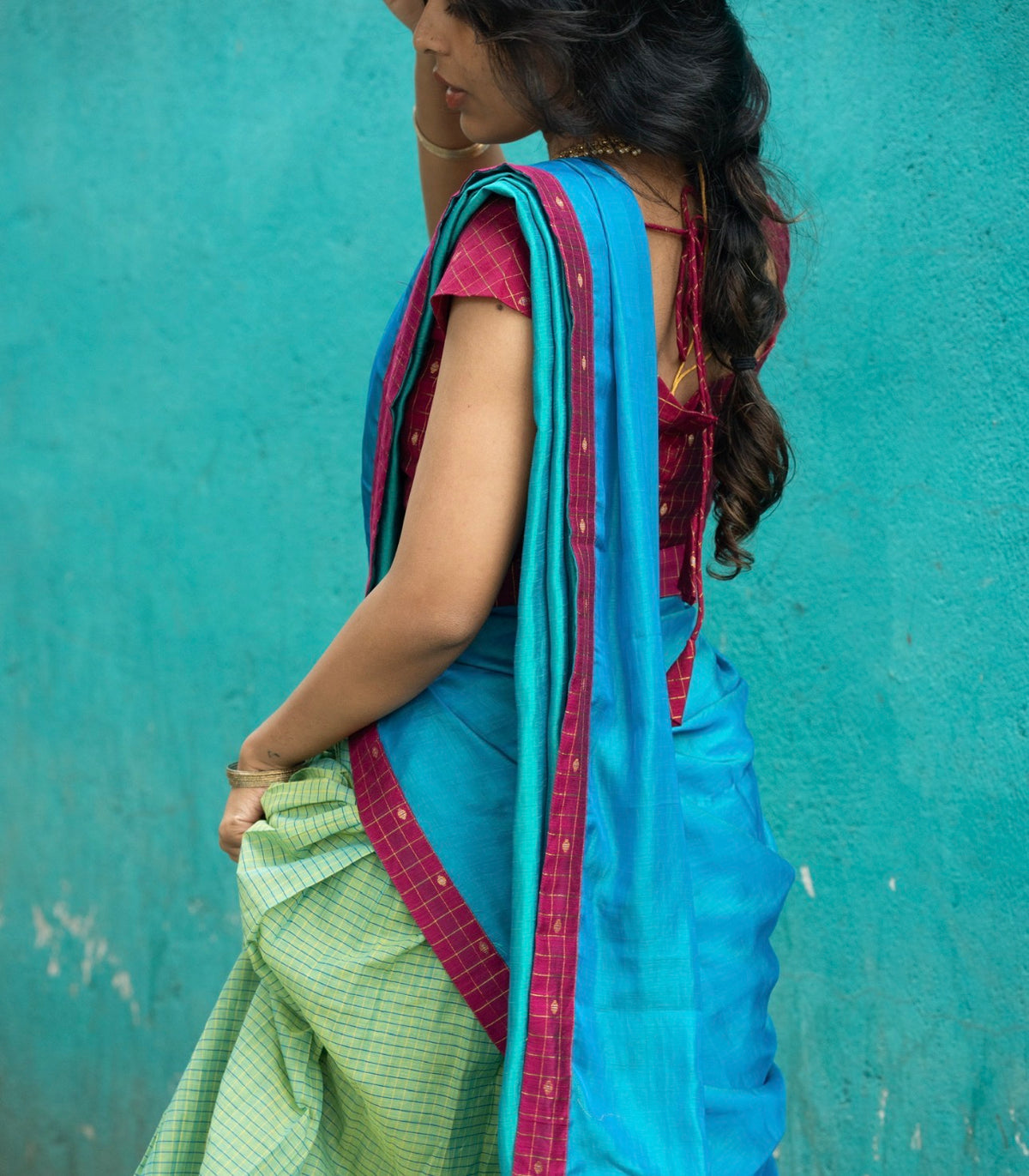 Rainbow dreams-VV1015 (CHETIINAD DHAVANI SET)