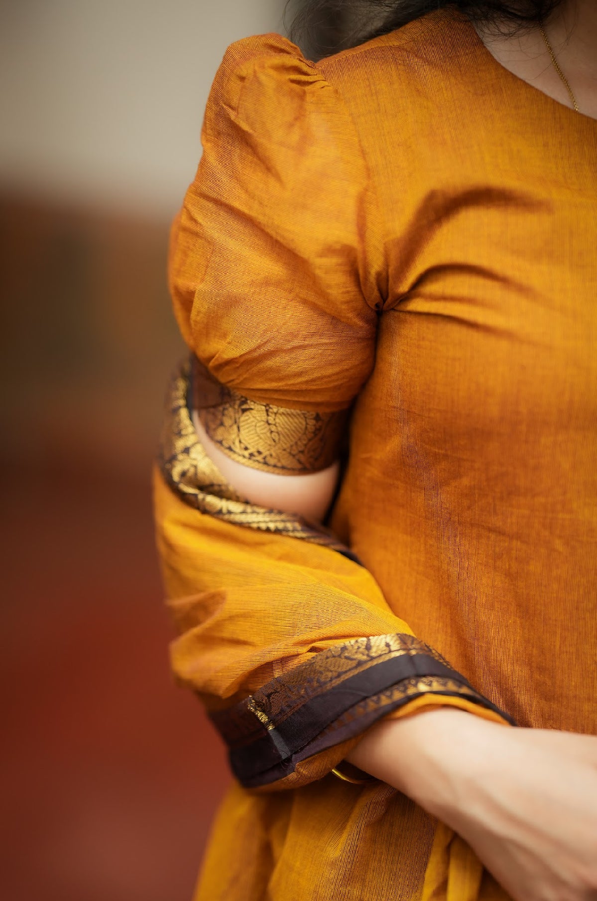 Damini-Mustard(Fabric)