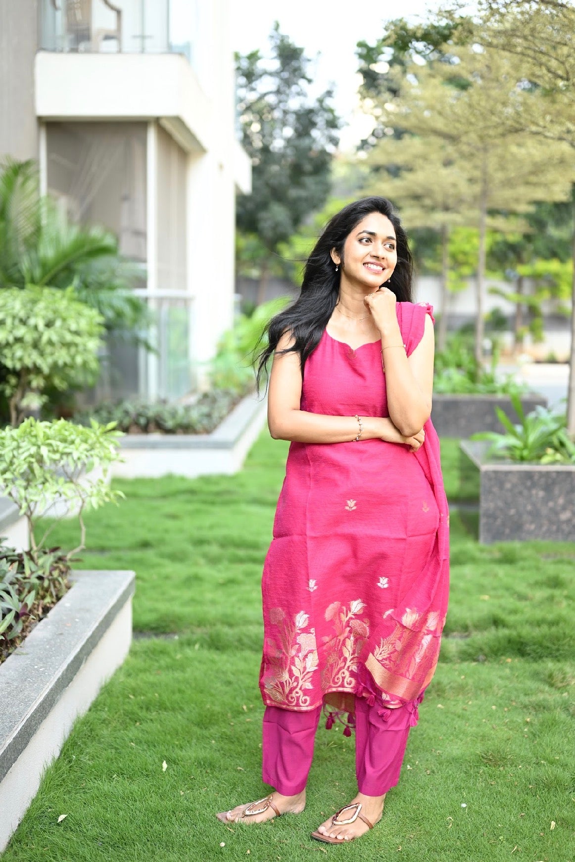 PRANITHA(Rani pink)-VC771
