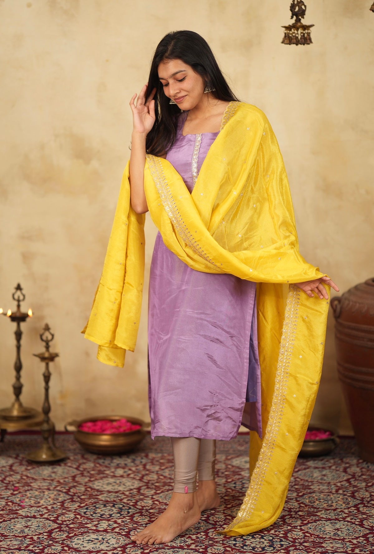Tulsi🍋 (Lilac +Gold)