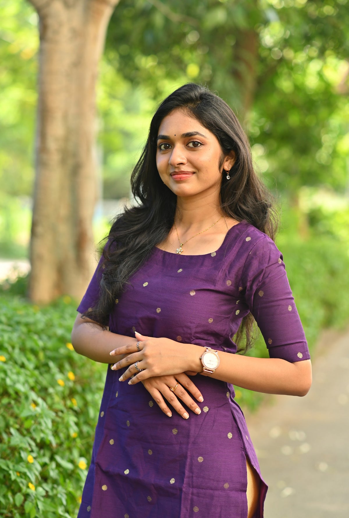 Preethi-Violet kurti