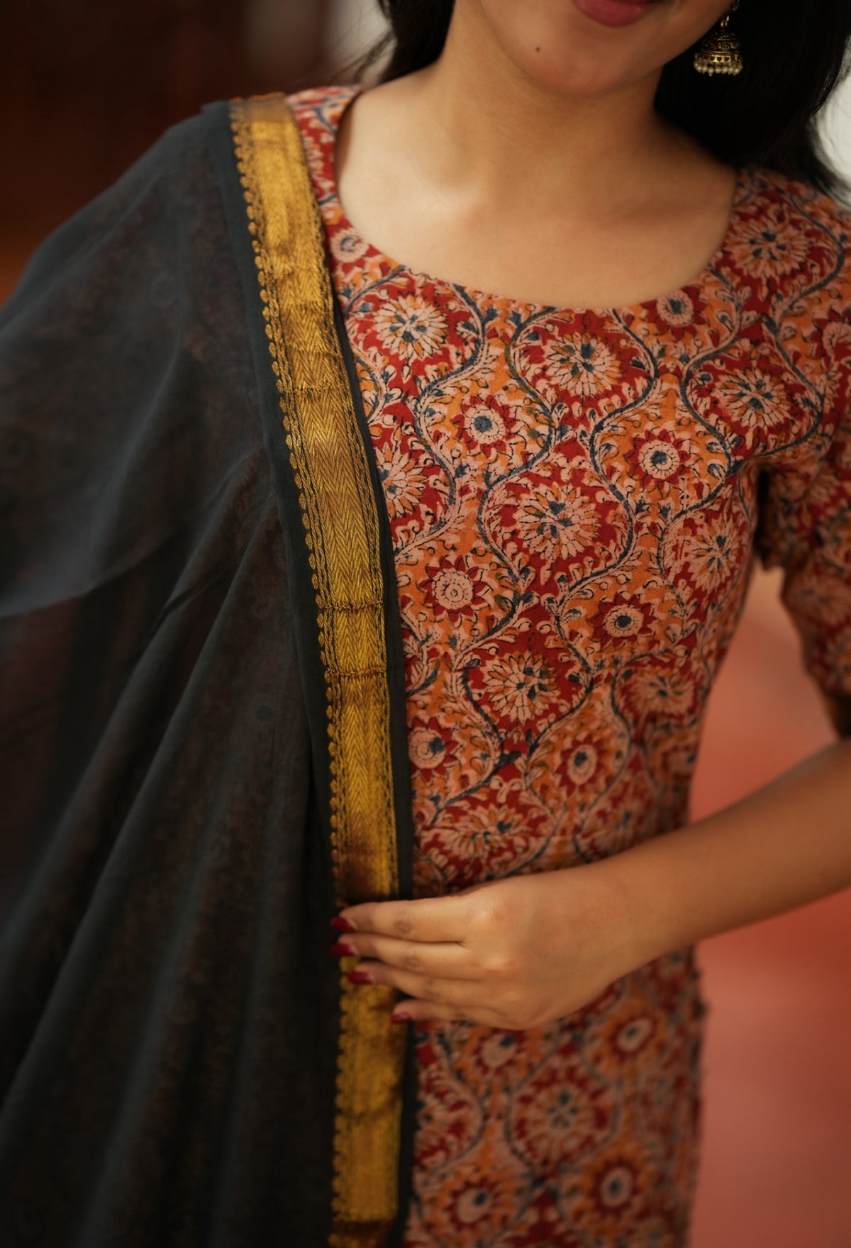 Kamini-Maroon(Kurti)