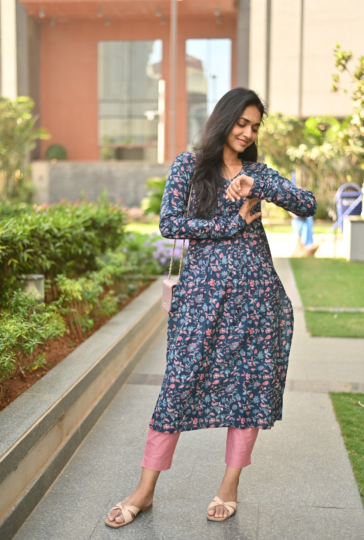 Athmika – Floral Straight Co-Ord Set
