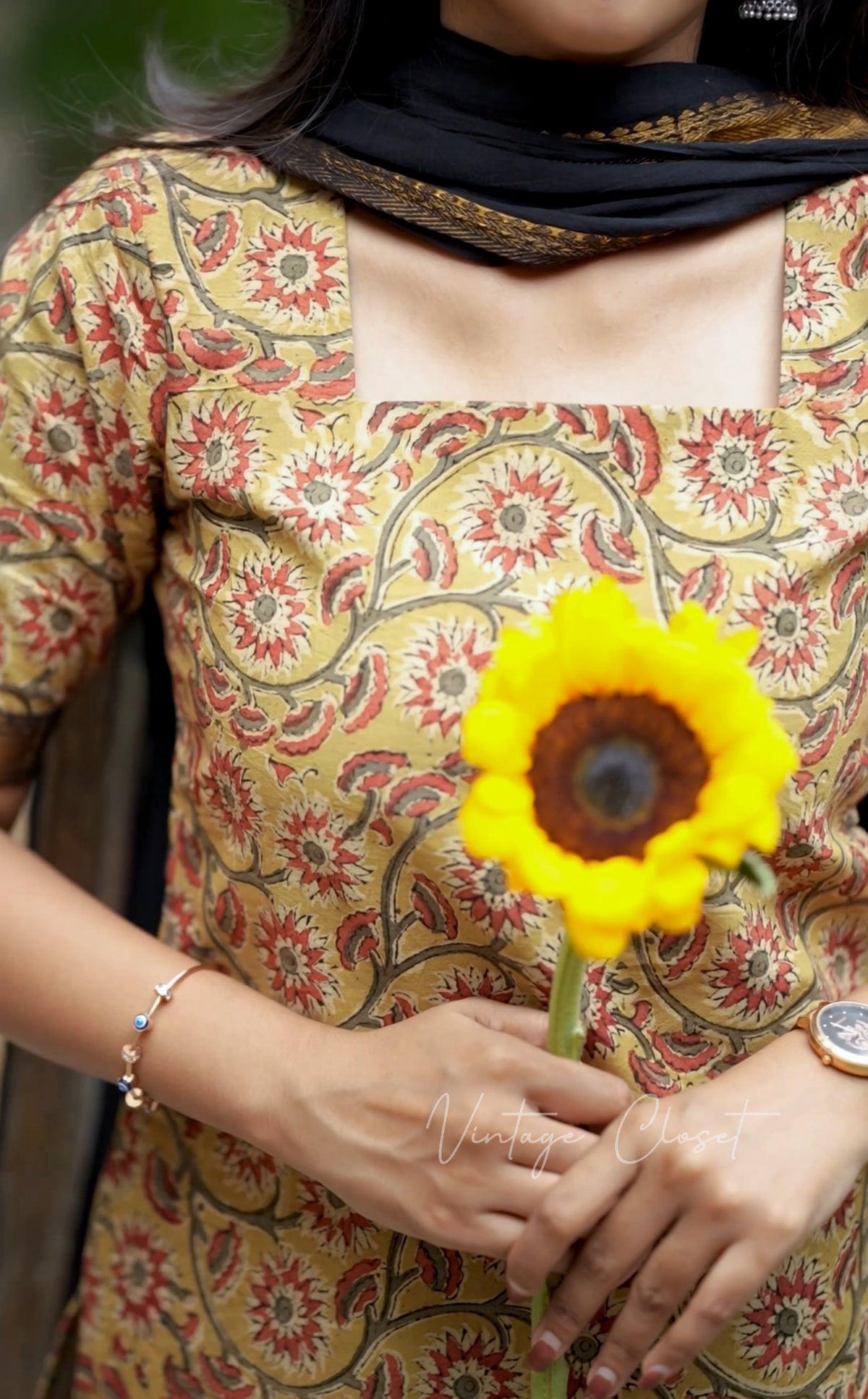 Kamini-Sunflower(Kurti)