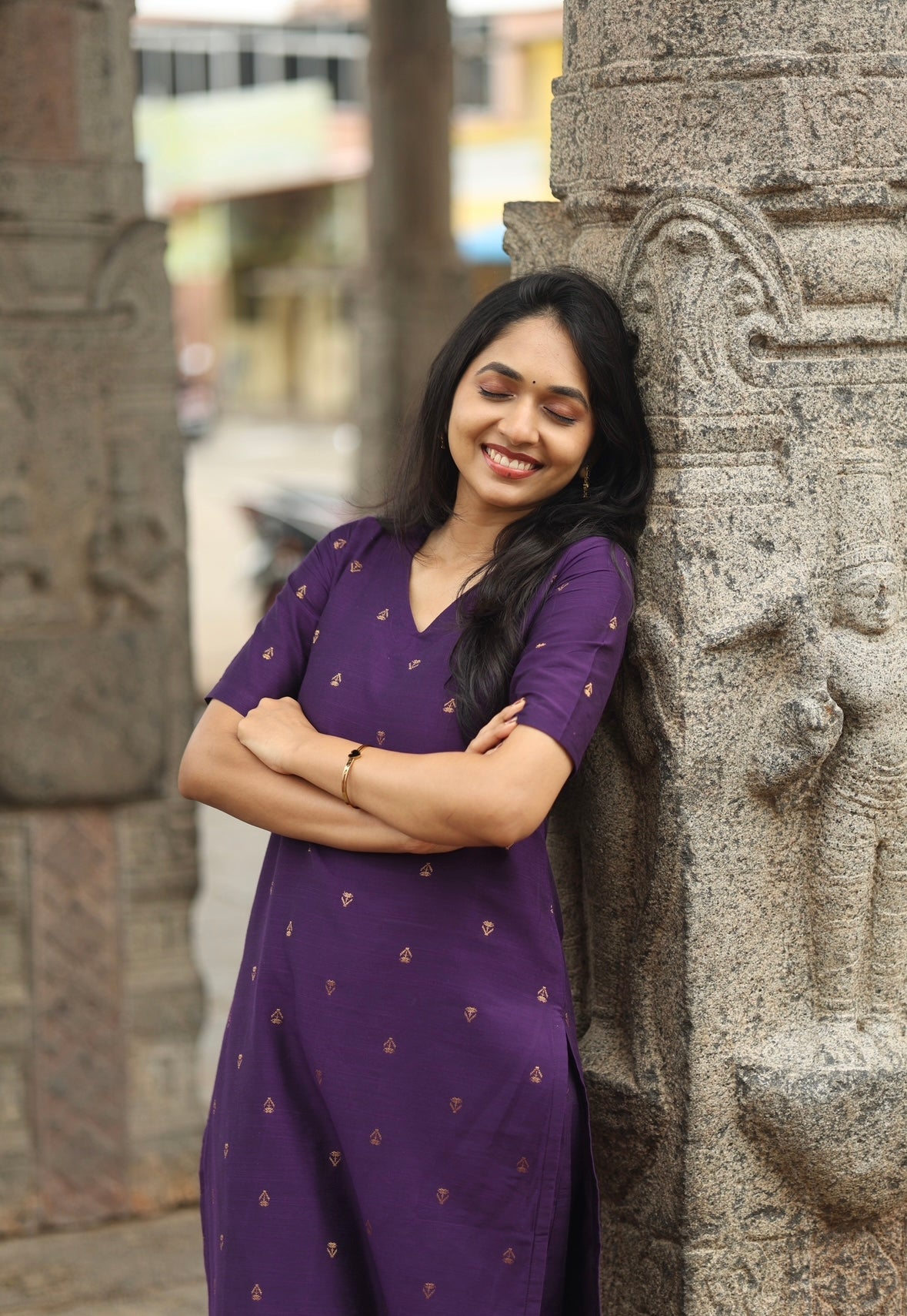 Meenakshi-Violet