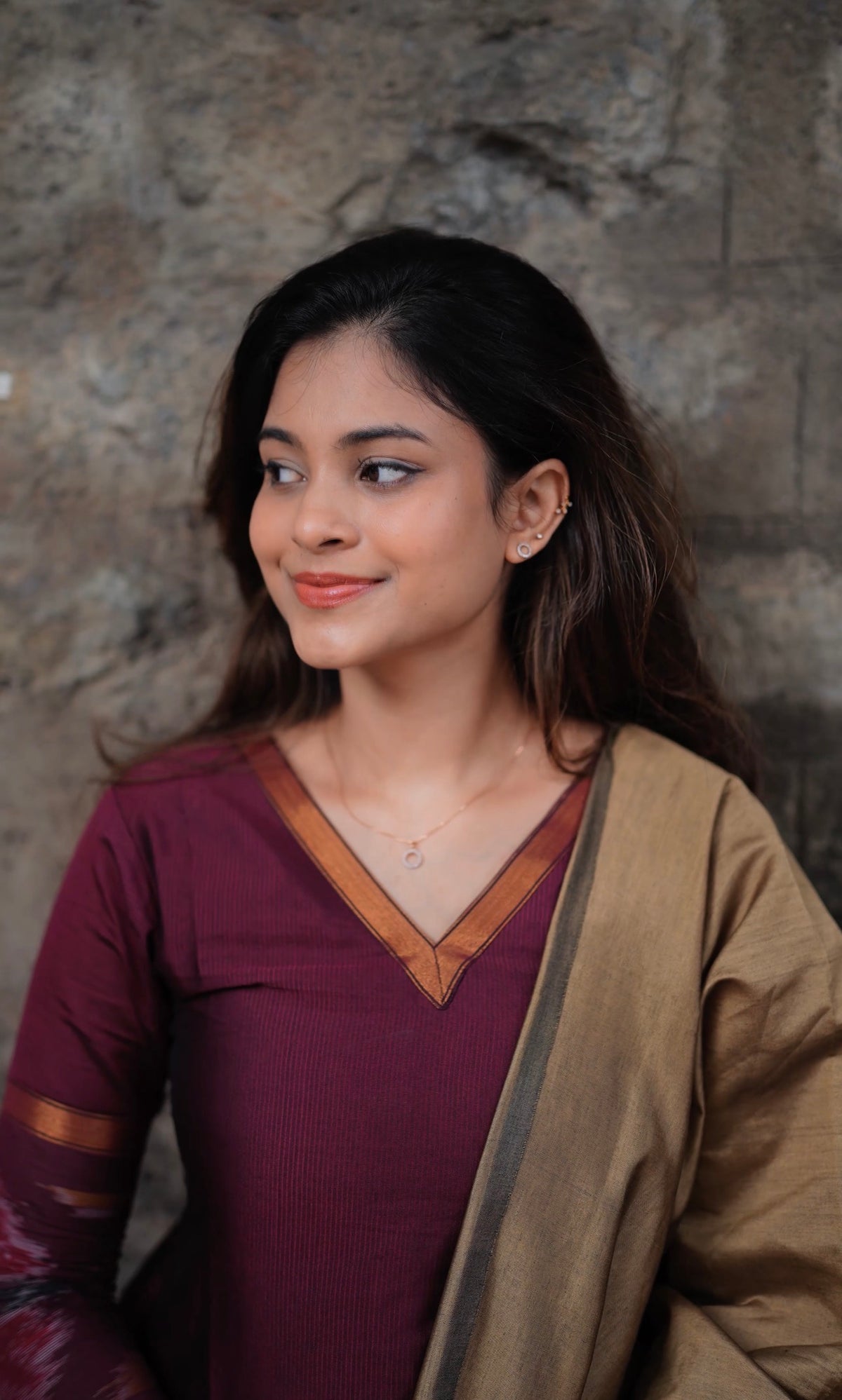 SHANMATHI -Pochampally Ikkat silk suit (VC750)