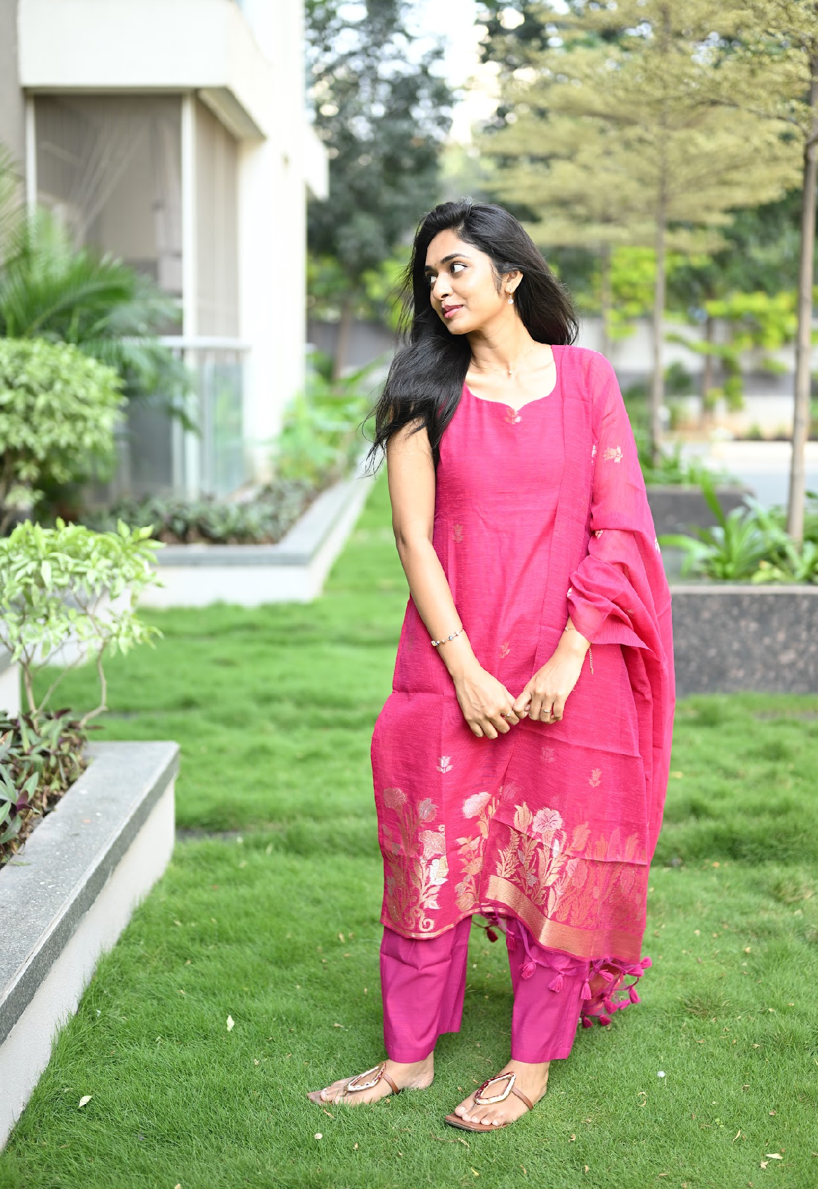 PRANITHA(Rani pink)-VC771
