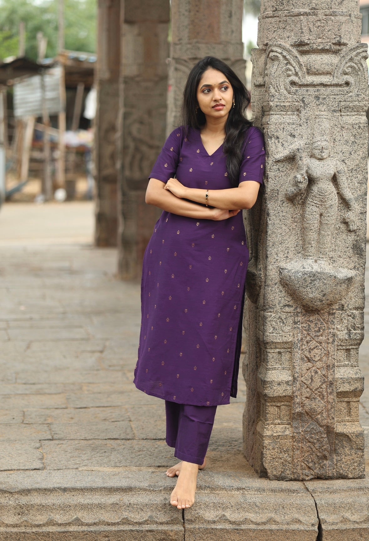 Meenakshi-Violet