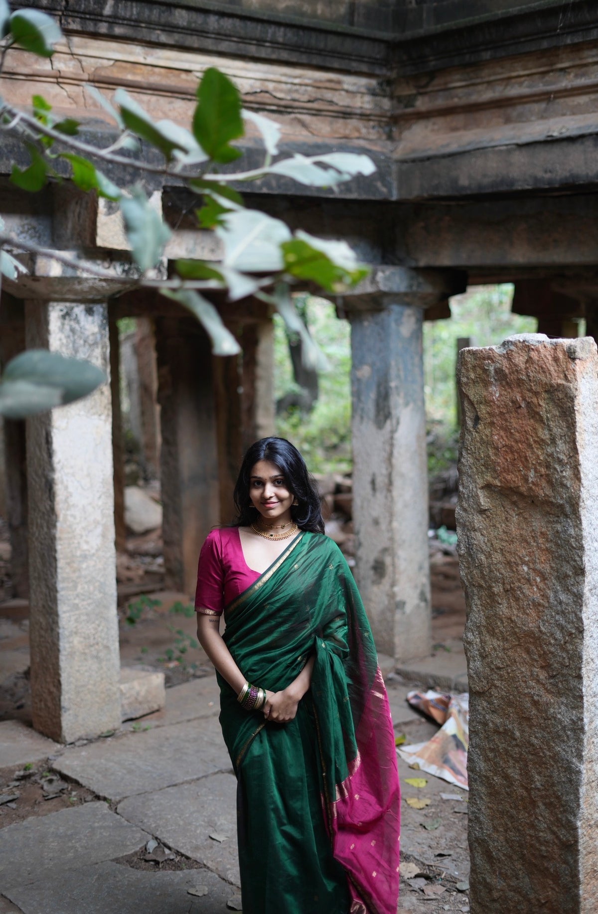 Sundari-Maheshwari silk saree