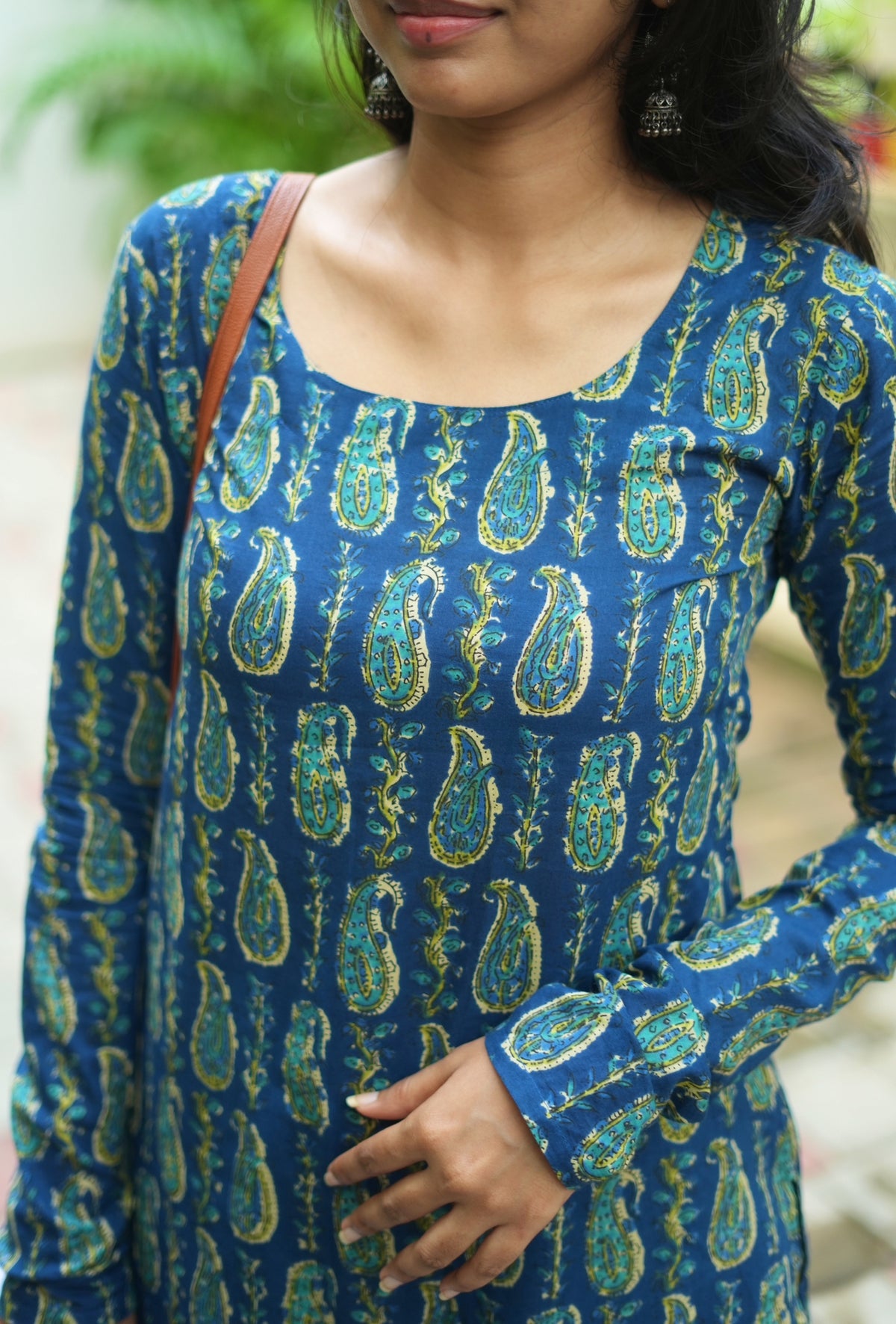 Priya – Kalamkari Print Straight Co-Ord Set