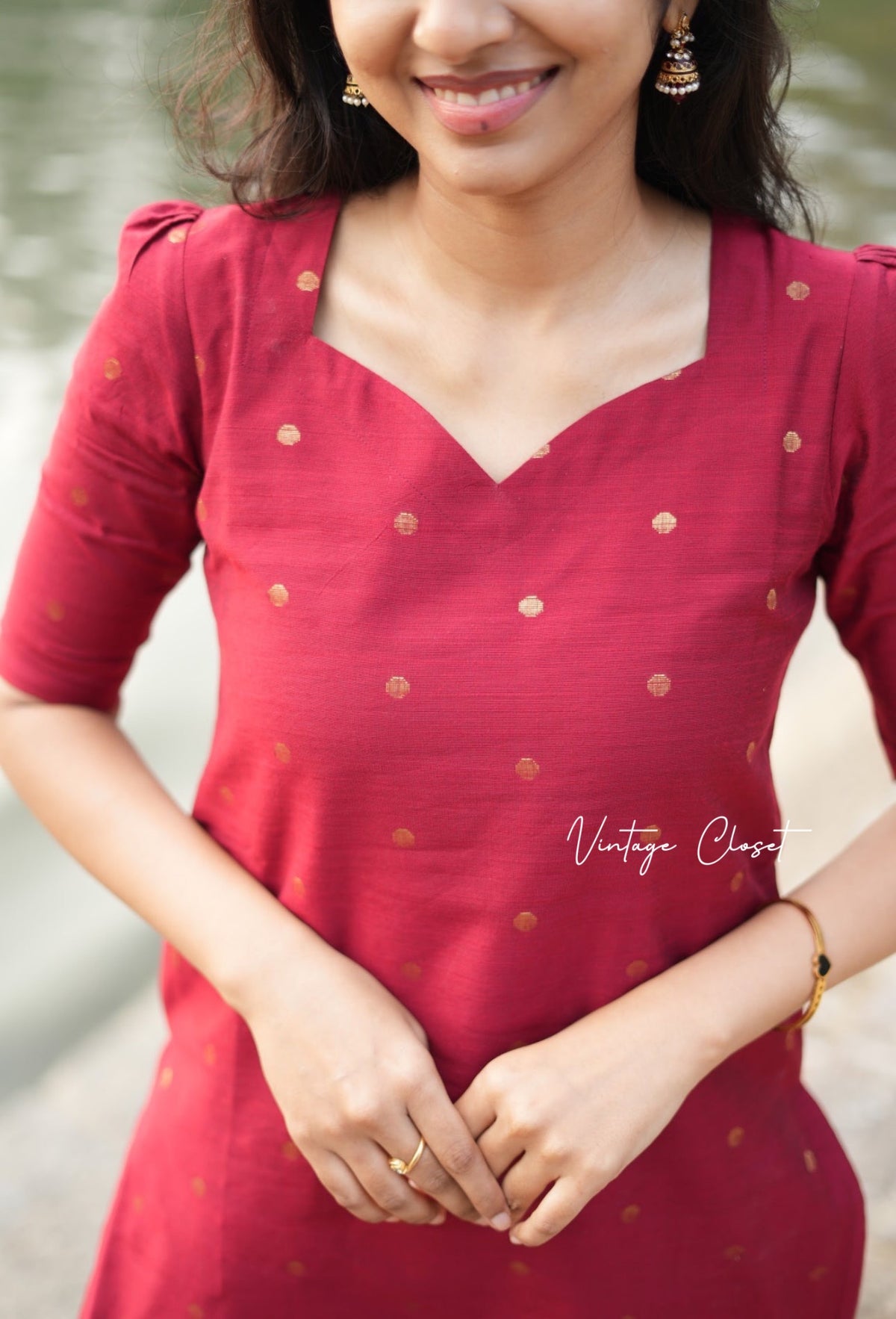 Preethi-Maroon