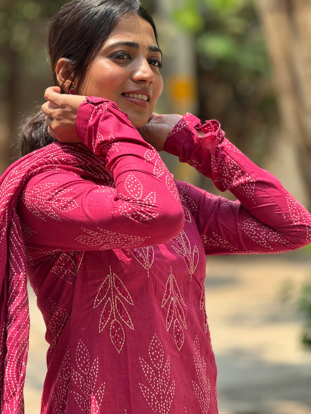 Kantha pink