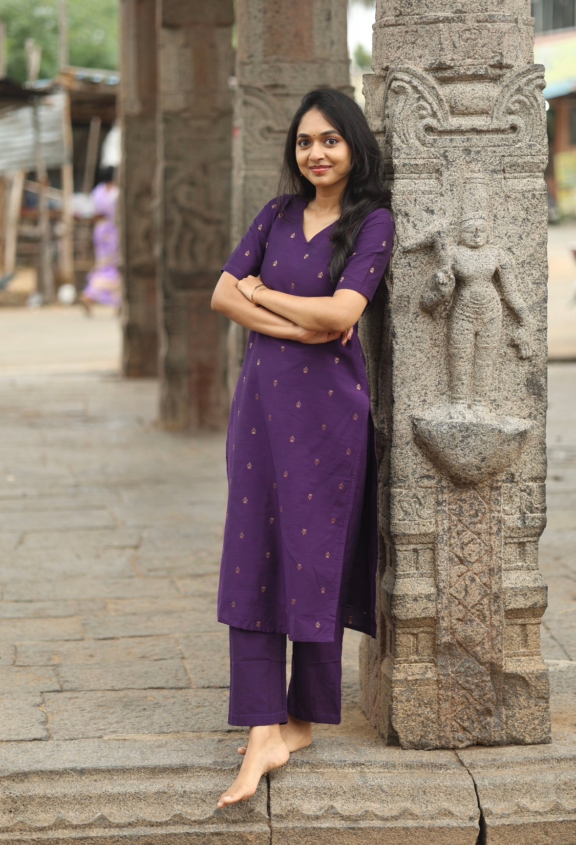 Meenakshi-Violet