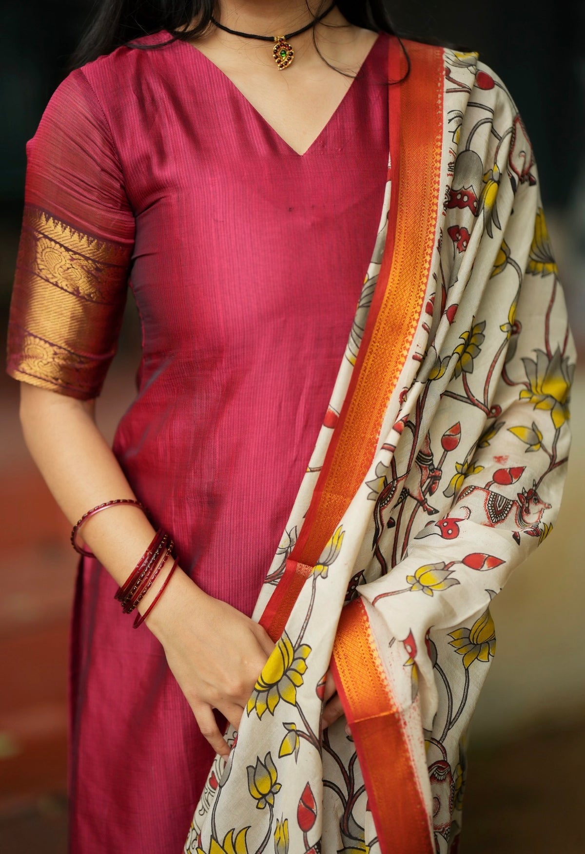 VIDHYA-Maroon