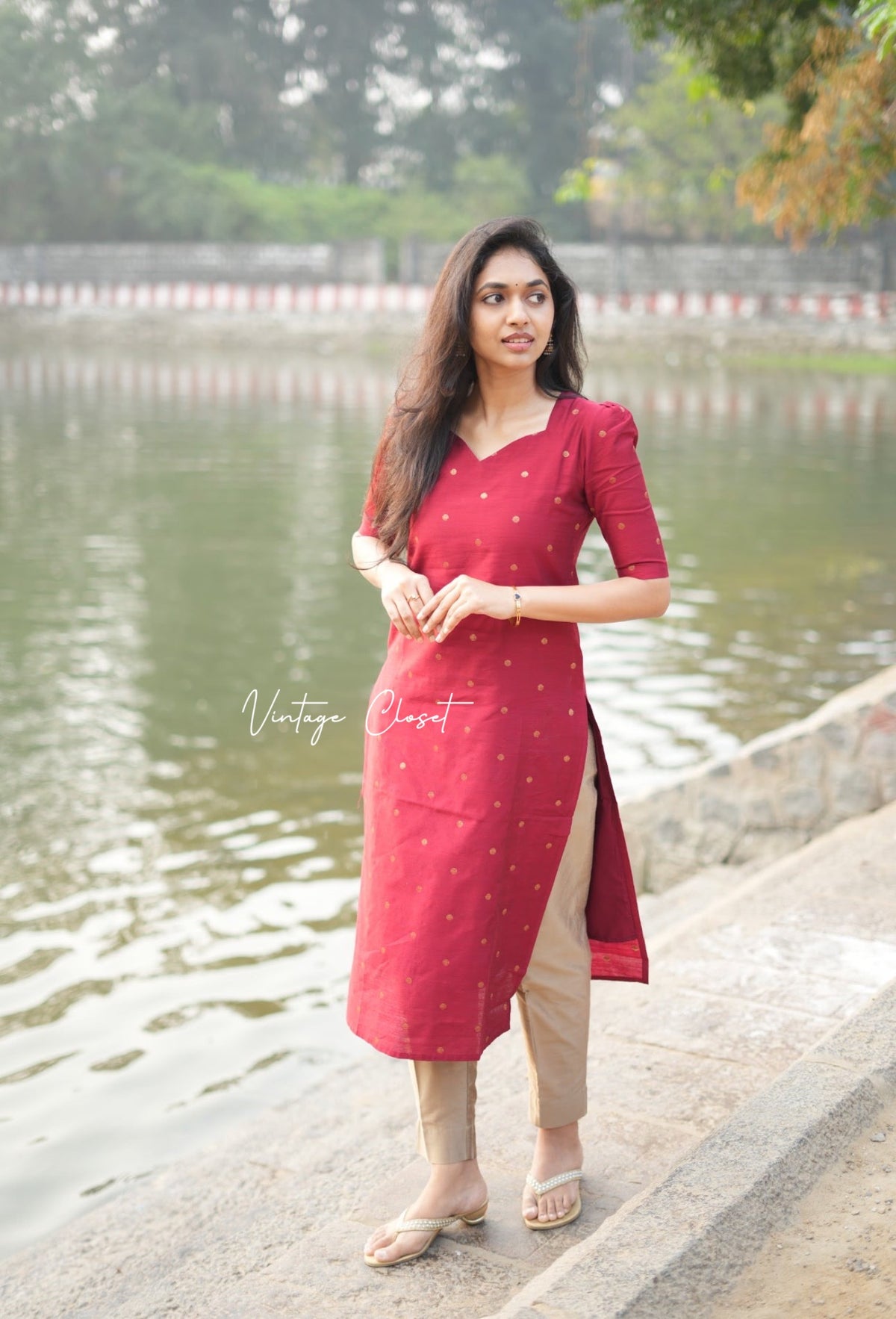 Preethi-Maroon