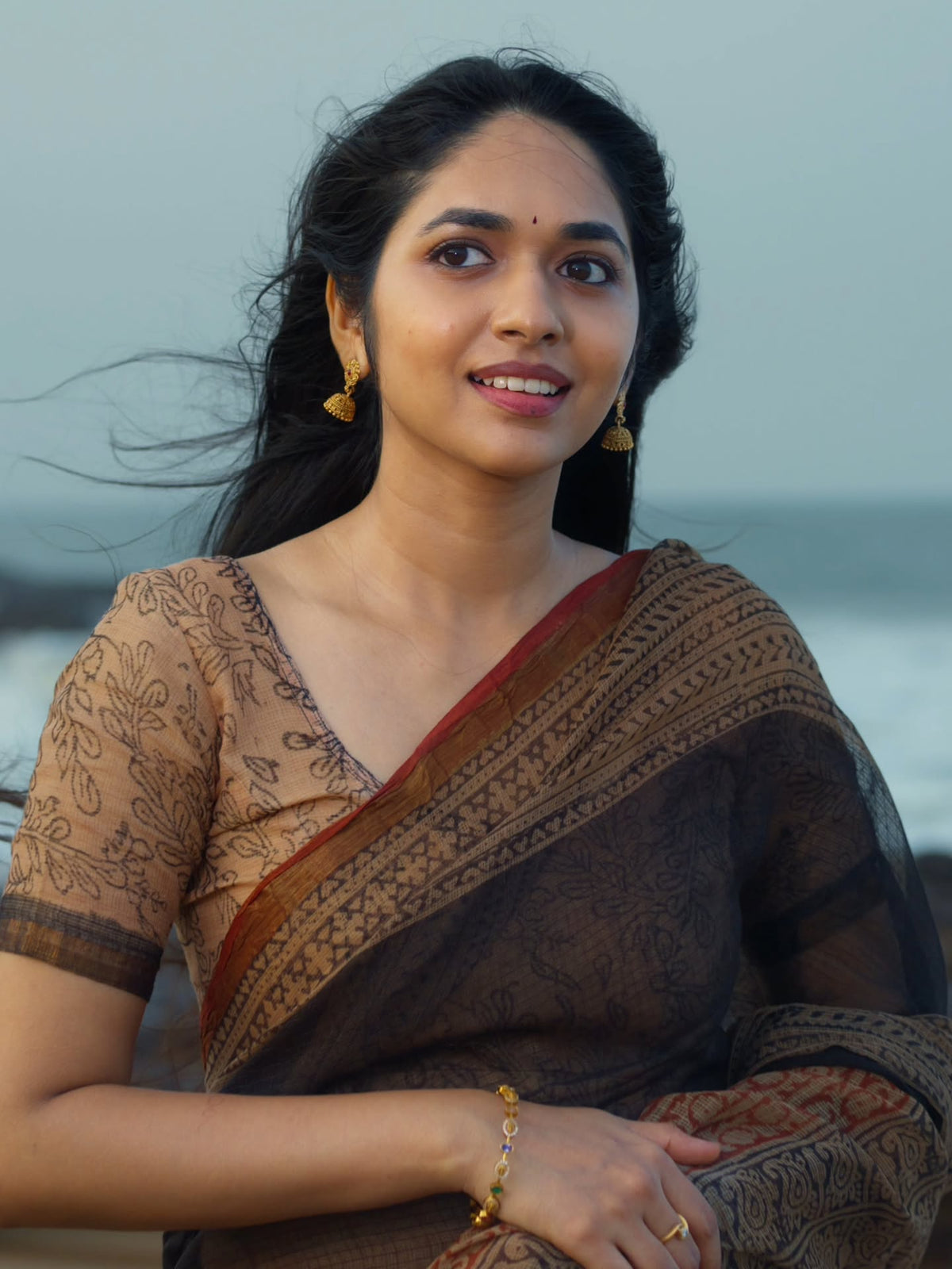 Kota dreams-Block print Kota saree