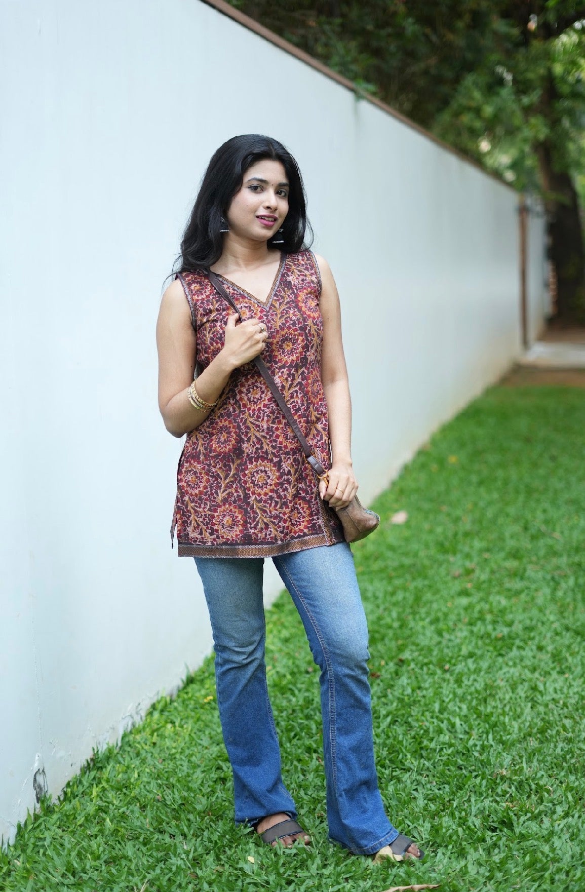 Kamini-Maroon(Short Kurti)VC773