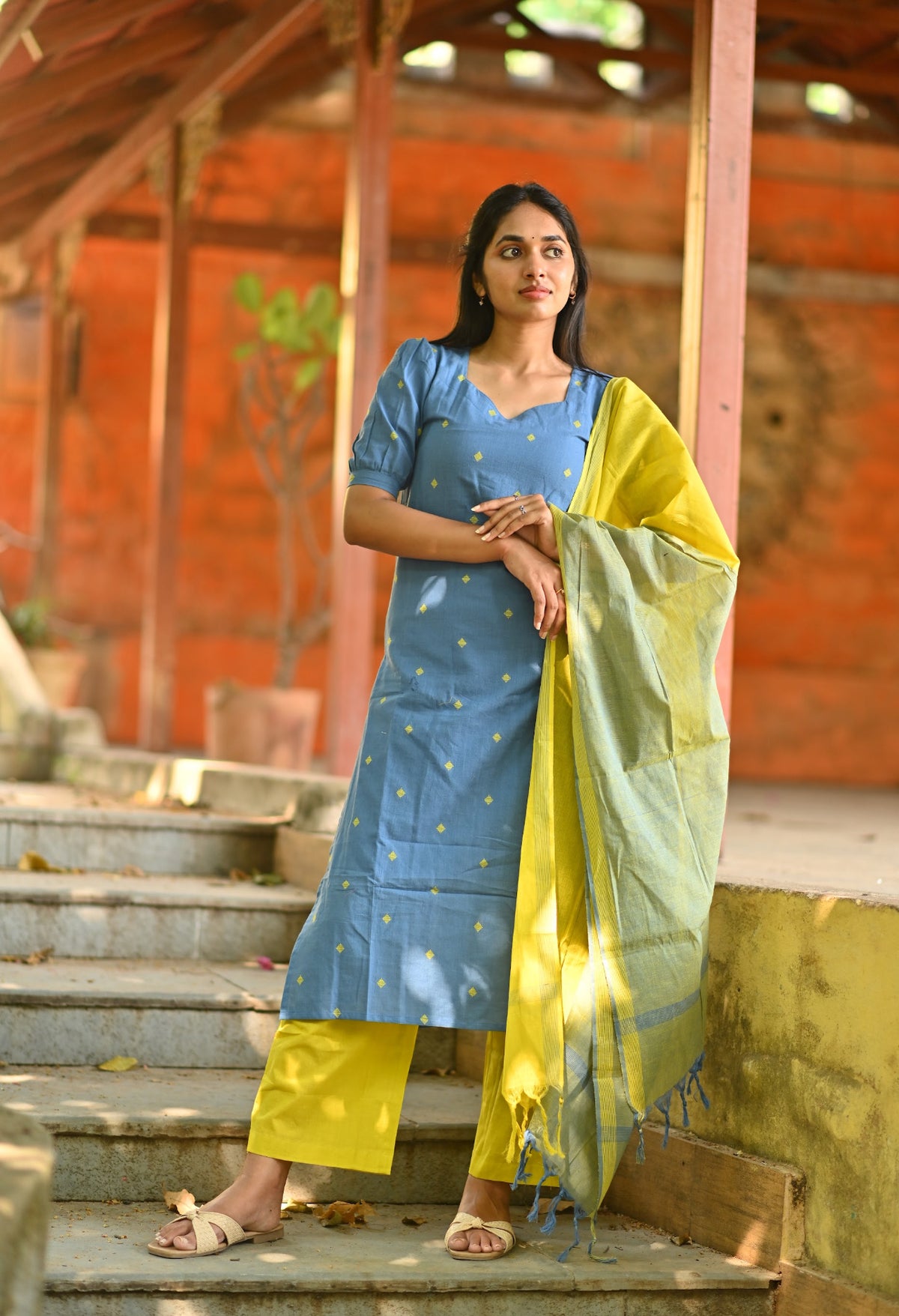 Mithra-(Denim blue)
