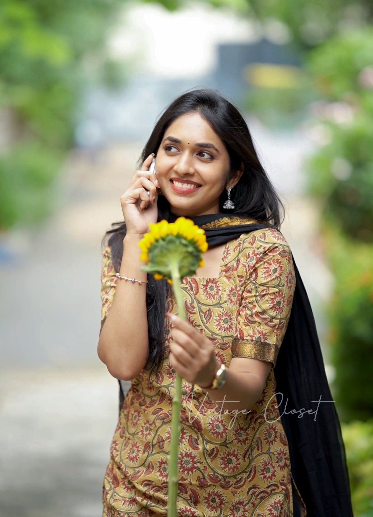 Kamini-Sunflower(Kurti)
