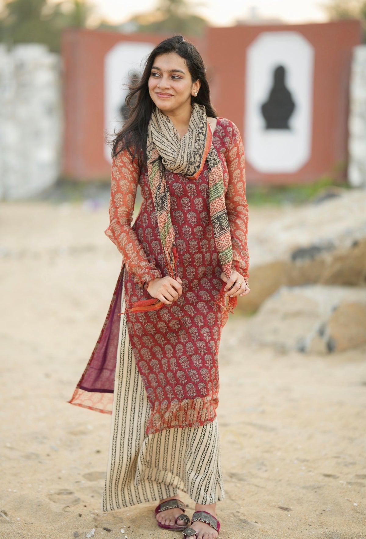 Prarthana-Kota maroon