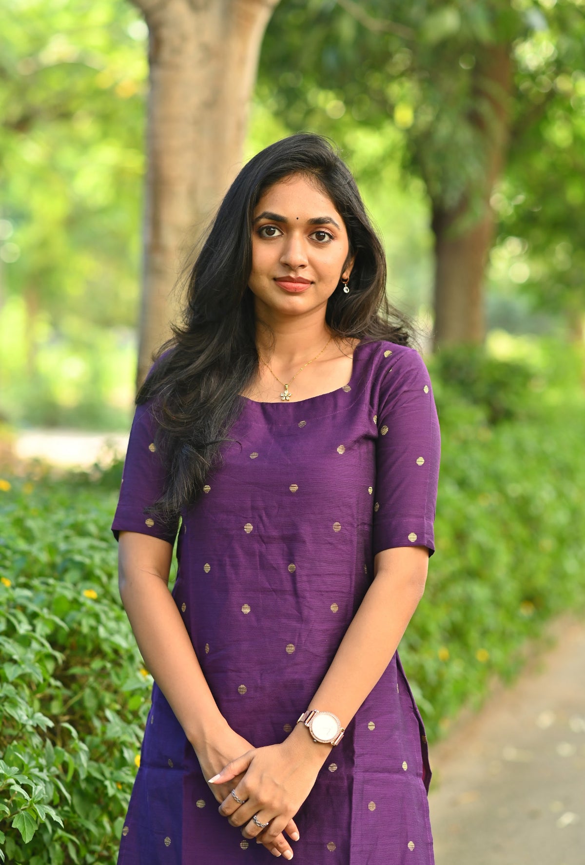 Preethi-Violet kurti