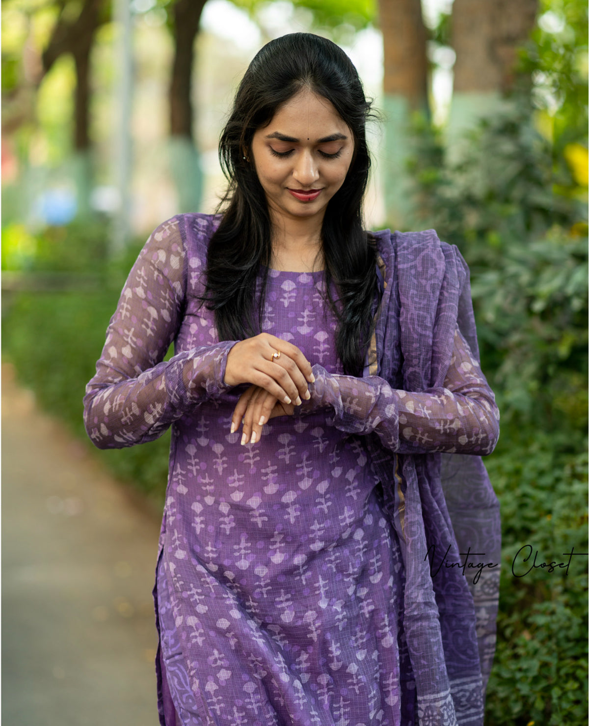 HEMANIKA VIOLET-Fabric