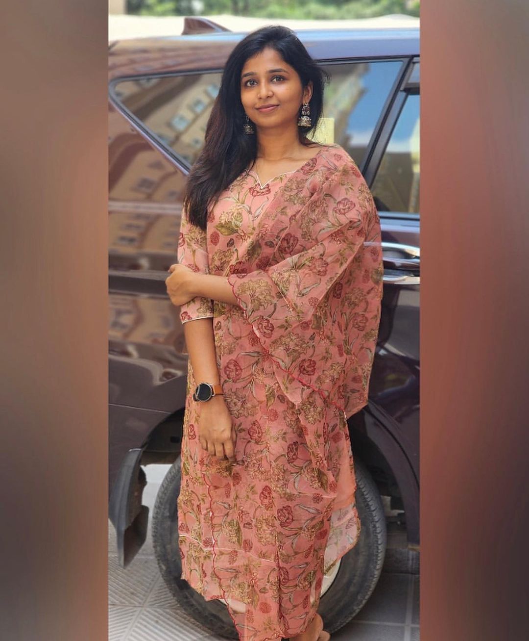 SHARMI-Chanderi organza suit