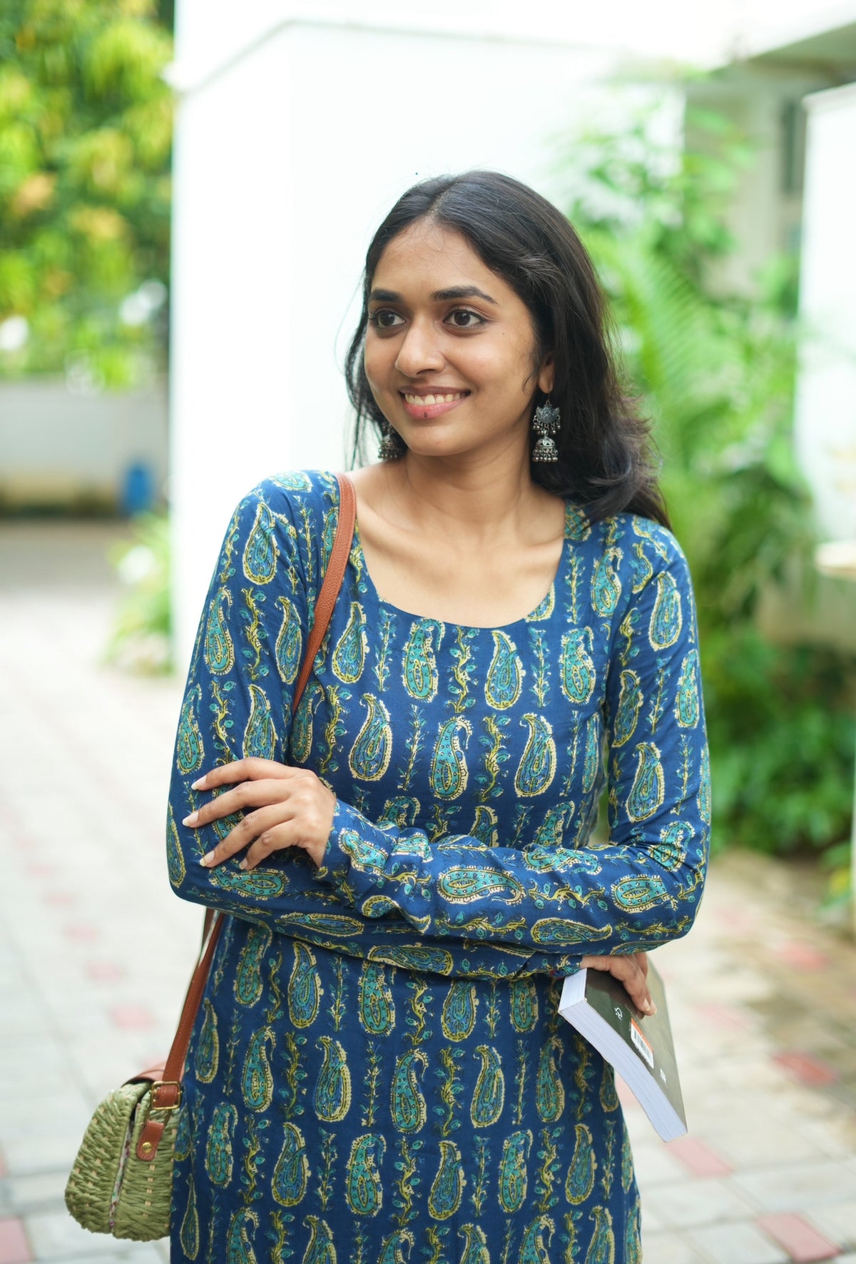 Priya – Kalamkari Print Straight Co-Ord Set