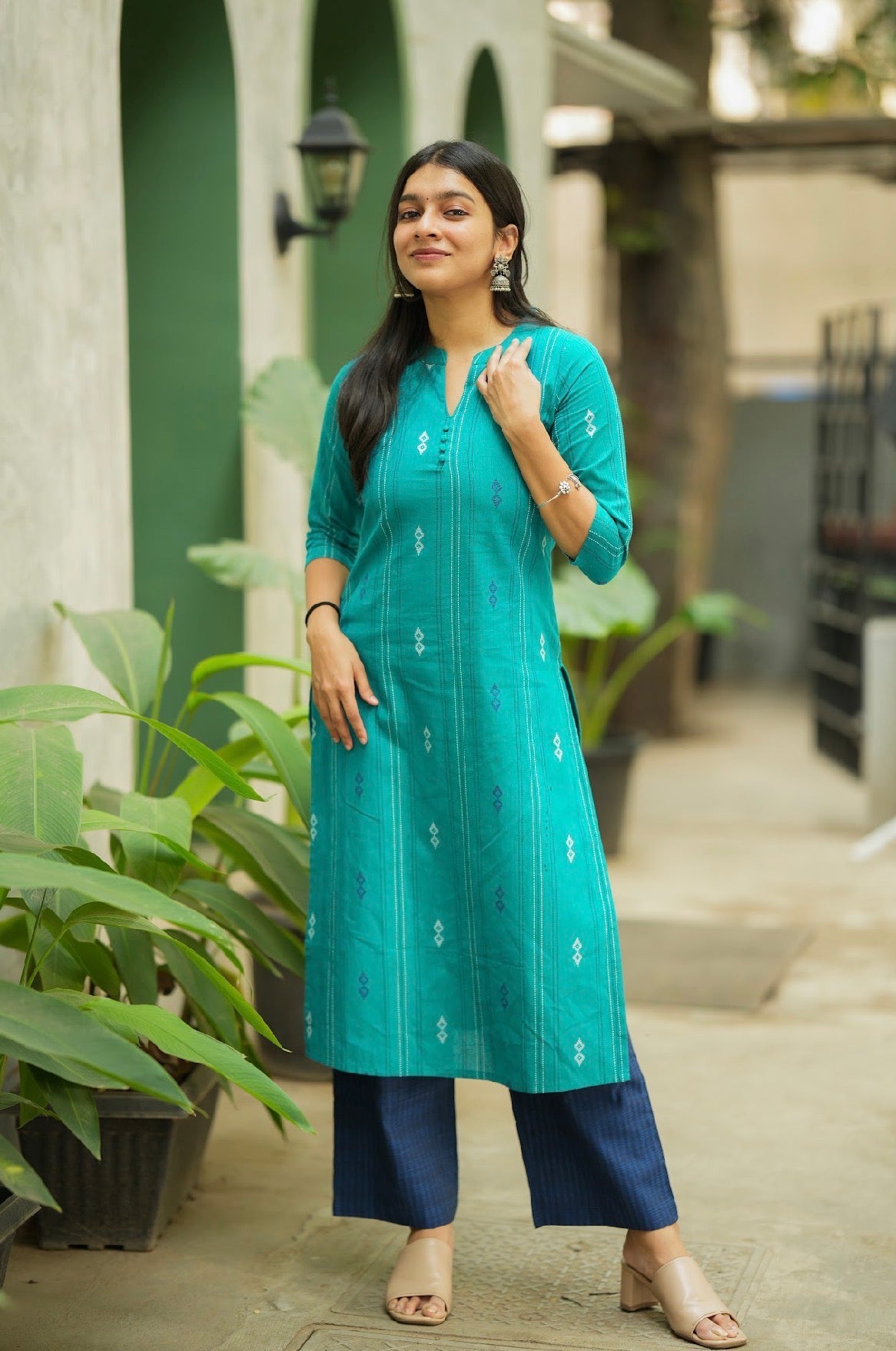Dheeksha-Handloom kurti(VC752)