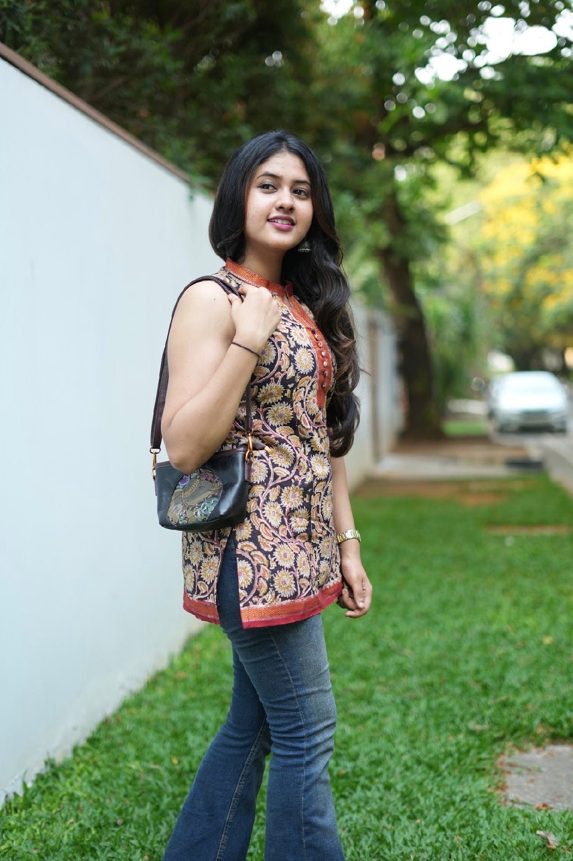 Kamini-Black(Short Kurti)VC774