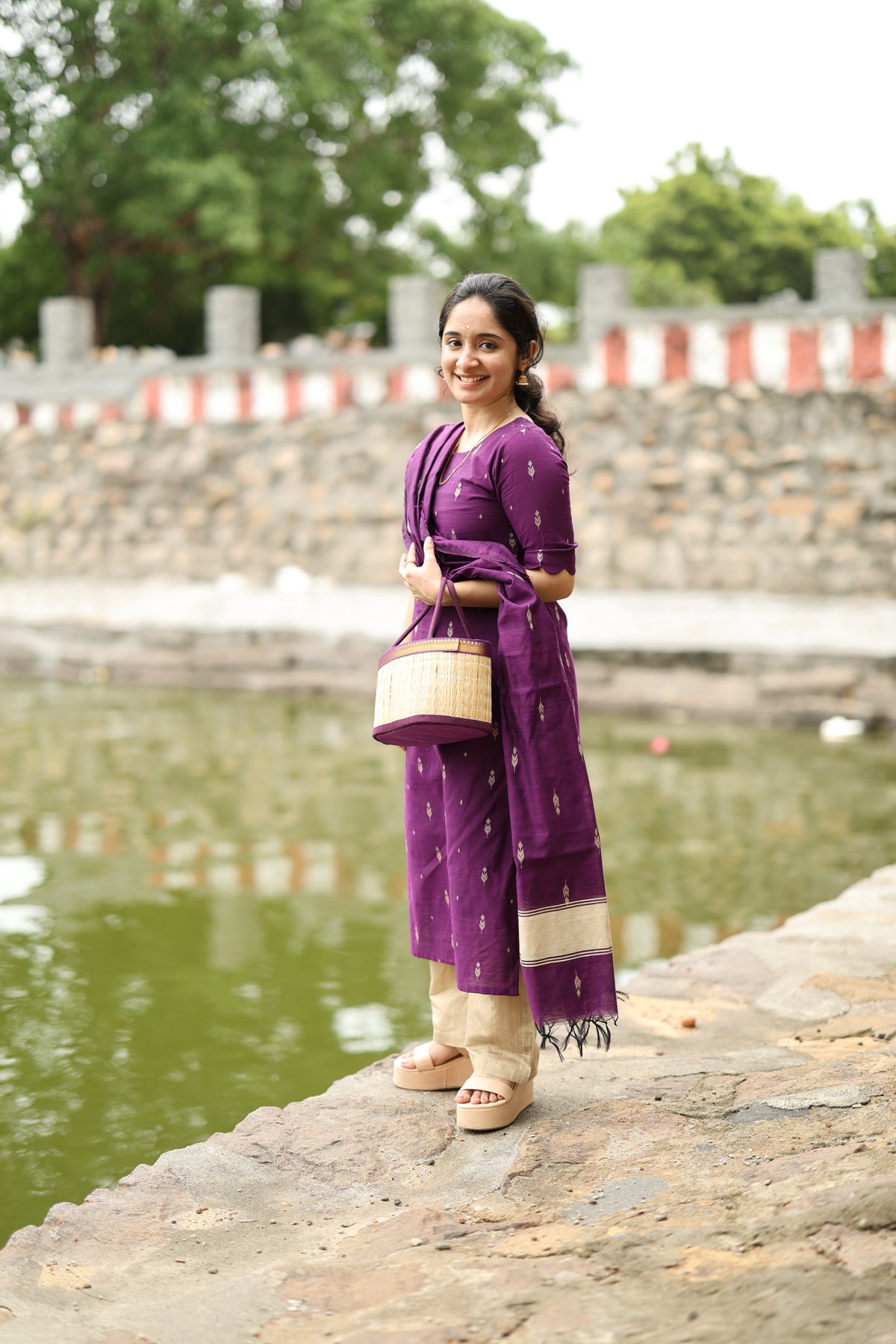 KEERTHANA-Violet