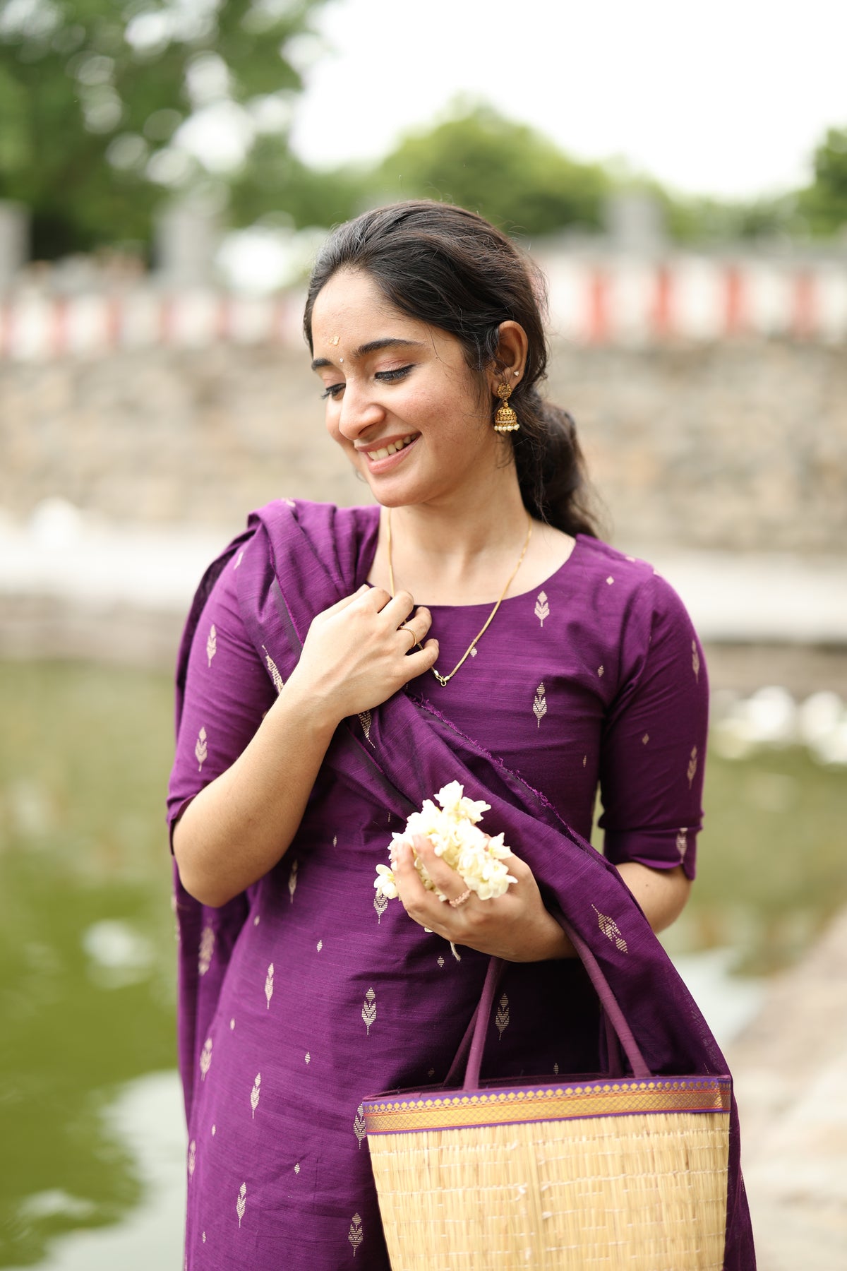 KEERTHANA-Violet