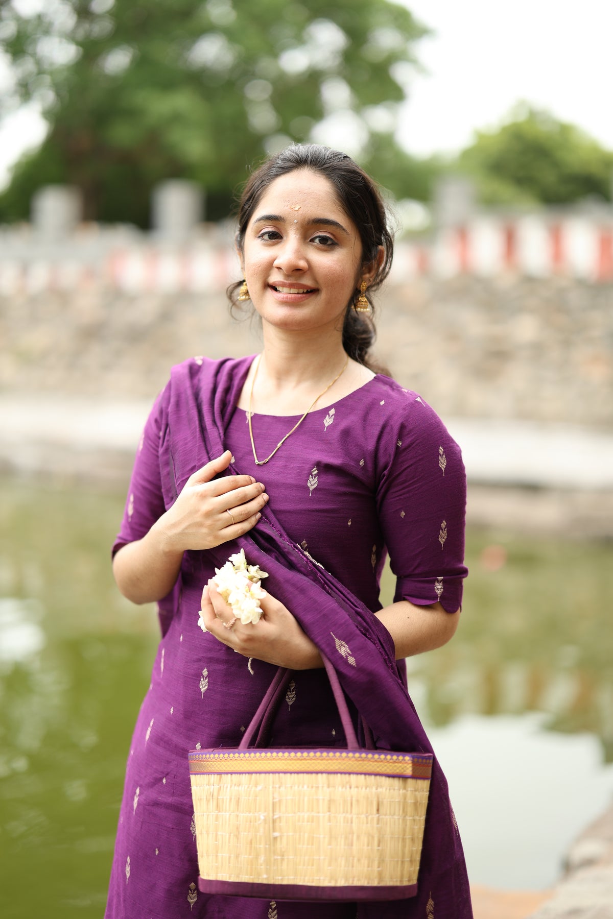 KEERTHANA-Violet