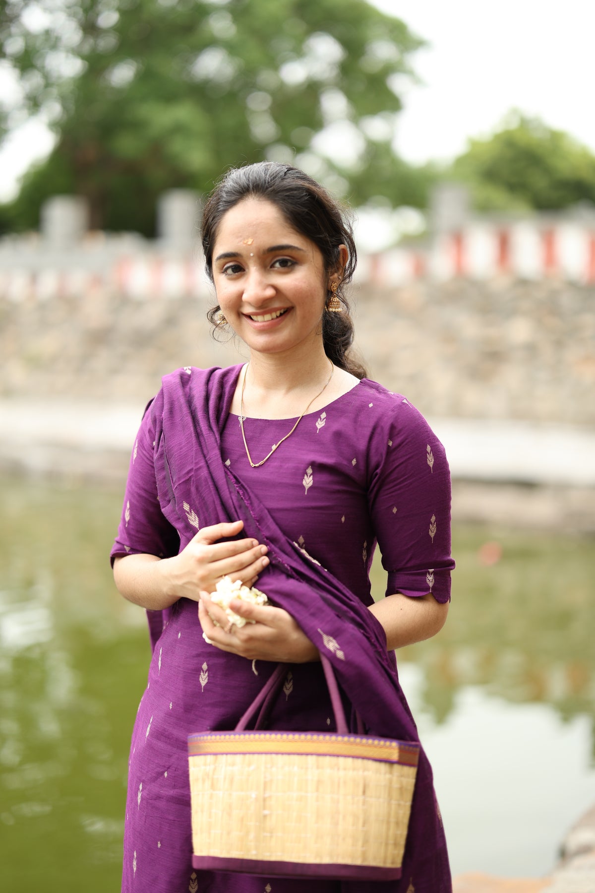 KEERTHANA-Violet