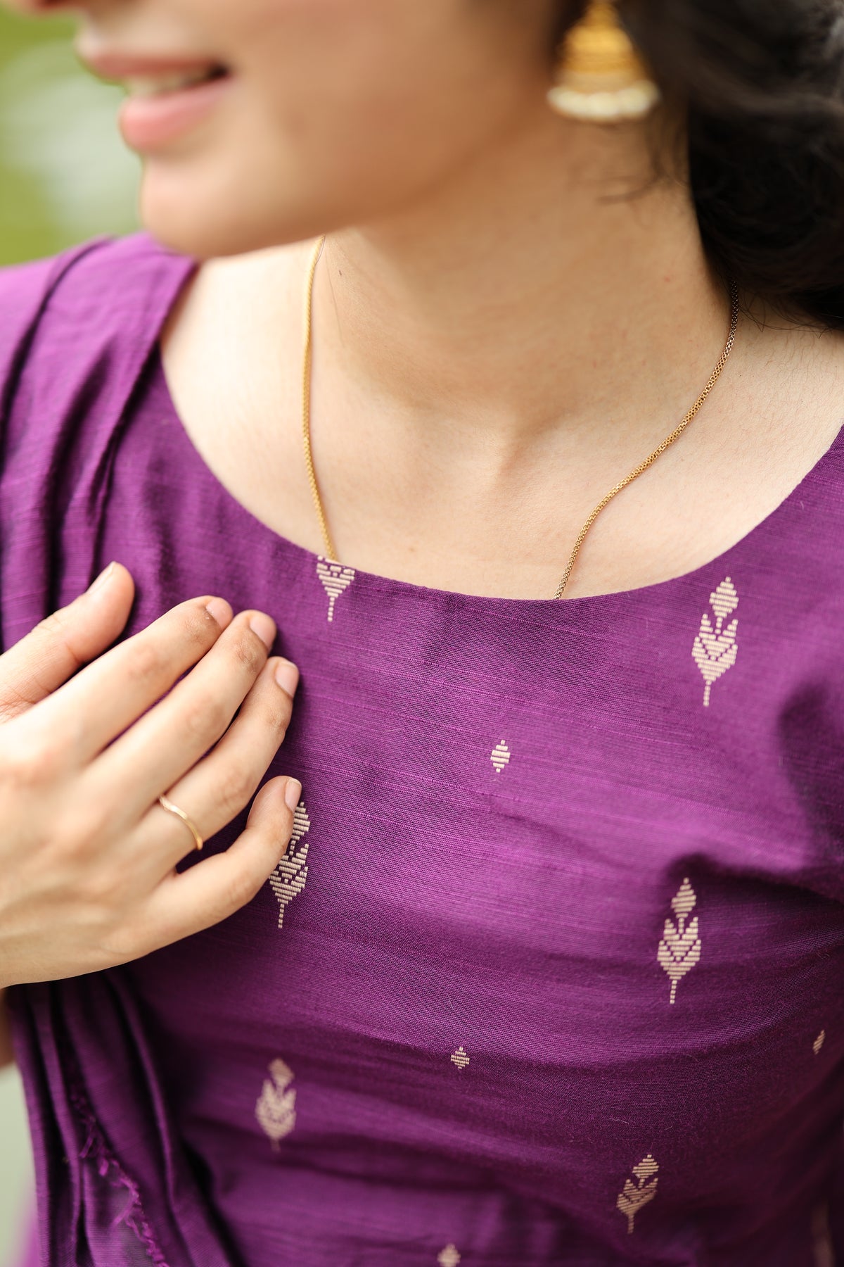 KEERTHANA-Violet