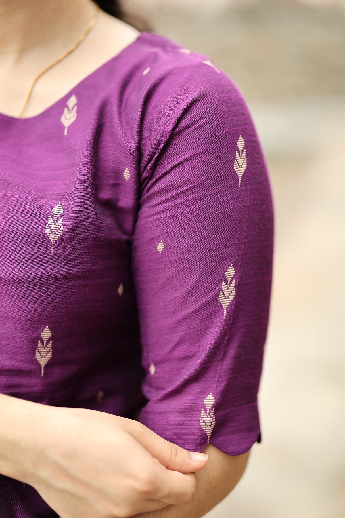 KEERTHANA-Violet