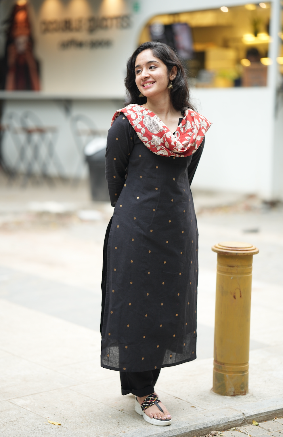 Yashodha-( Pen Kalamkari)-VC DIWALI'25