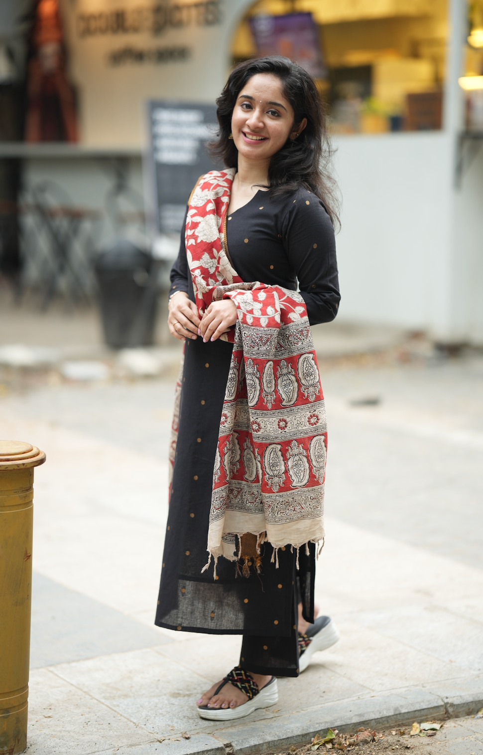 Yashodha-( Pen Kalamkari)-VC DIWALI'25