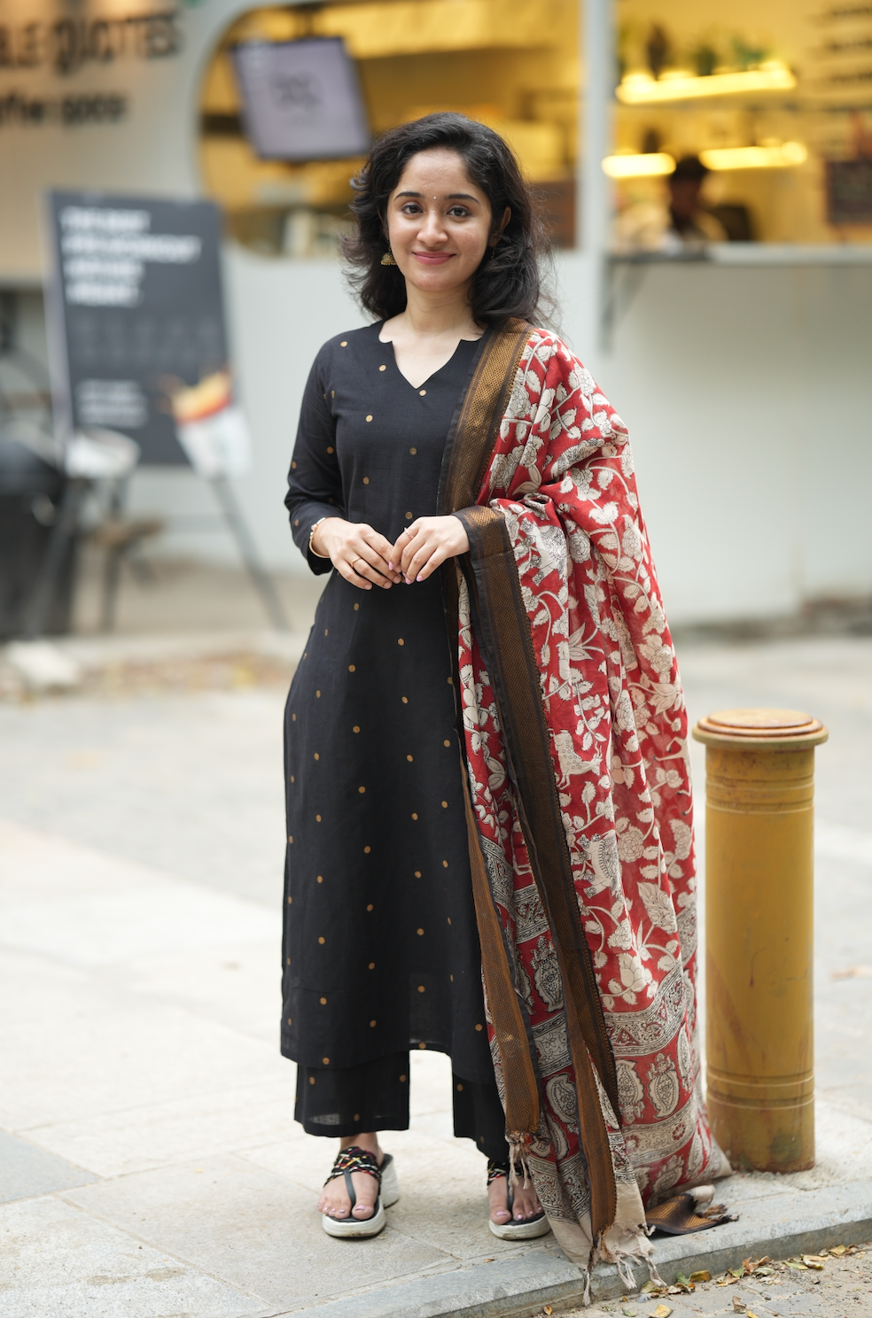 Yashodha-( Pen Kalamkari)-VC DIWALI'25